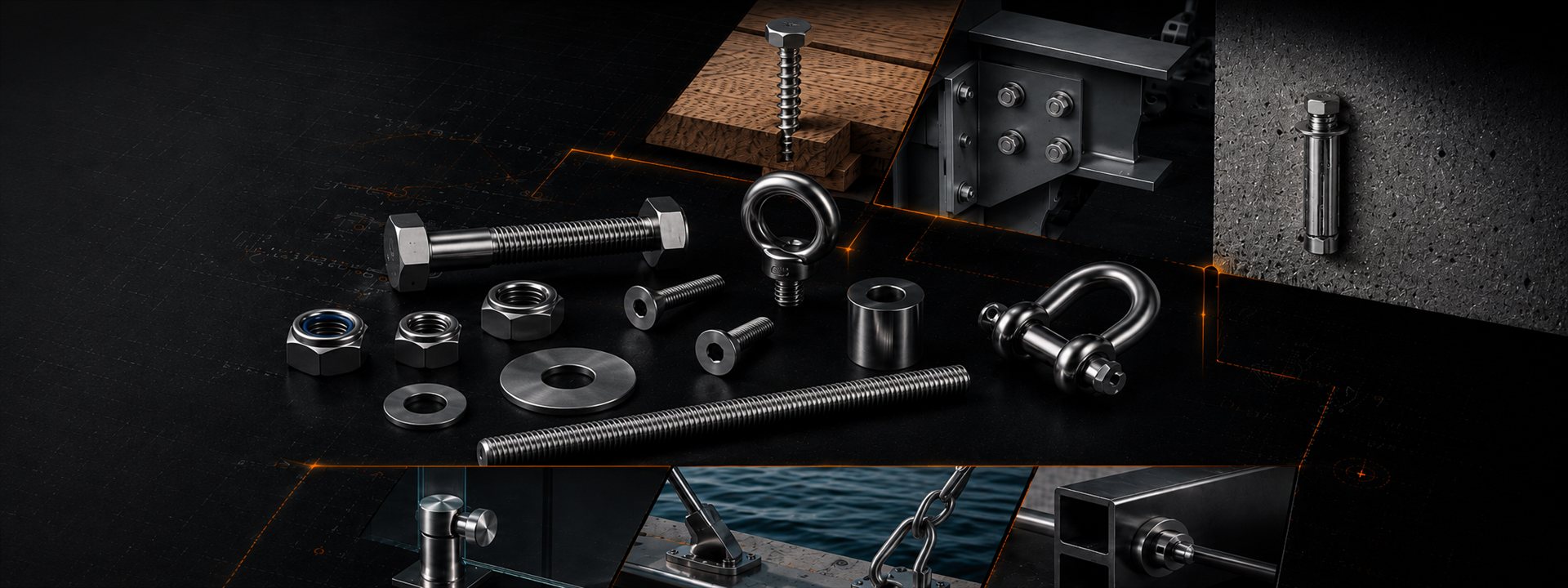 Anwendungen: Holz, Metallbau, Beton, Maritim